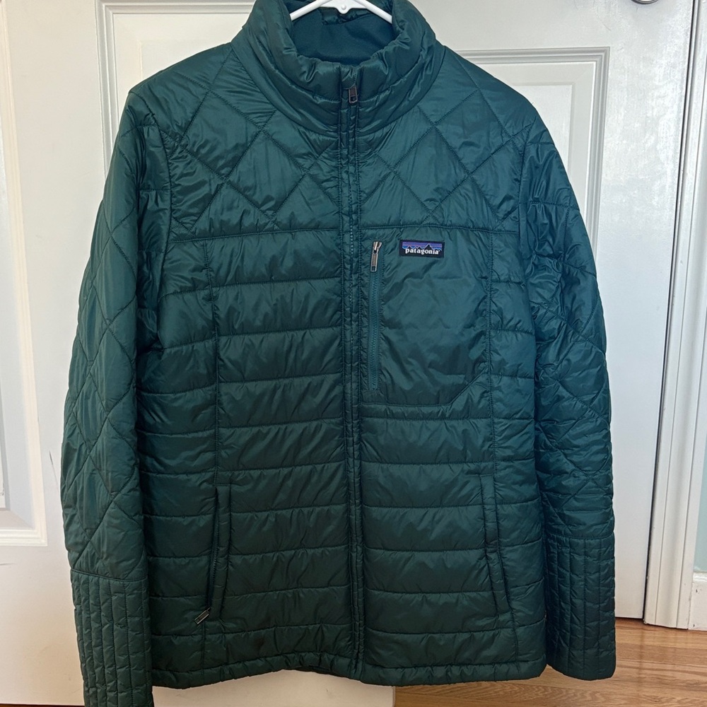 Patagonia Women's Radalie Green Puffer Jacket